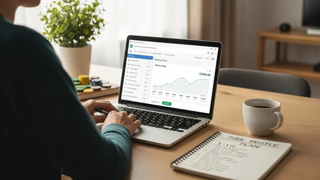 The $0–$1,000 Side Hustle Blueprint — A Calm, Realistic Path to Your First Extra Income