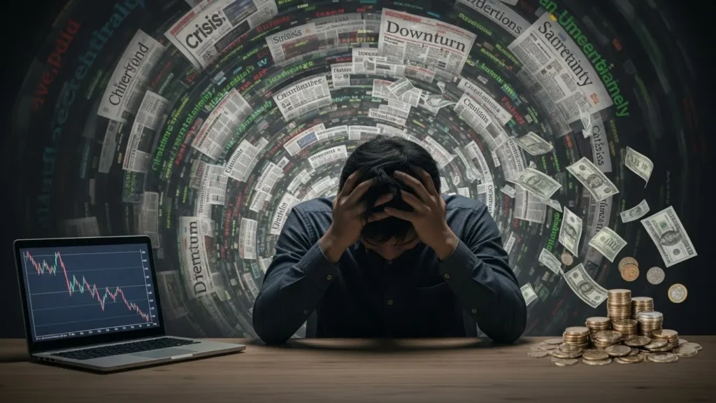 The Cost of Reacting to Headlines (How News Noise Quietly Drains Your Decisions and Money)