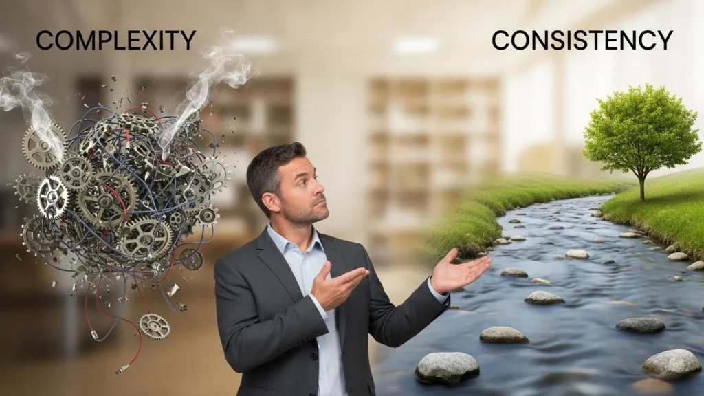 Why Consistency Beats Complexity in Investing (And Why Most People Get This Backward)