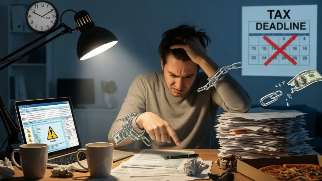 Why Last-Minute Tax Filing Quietly Pushes You Into Bad Money Decisions (And How to Break the Cycle)