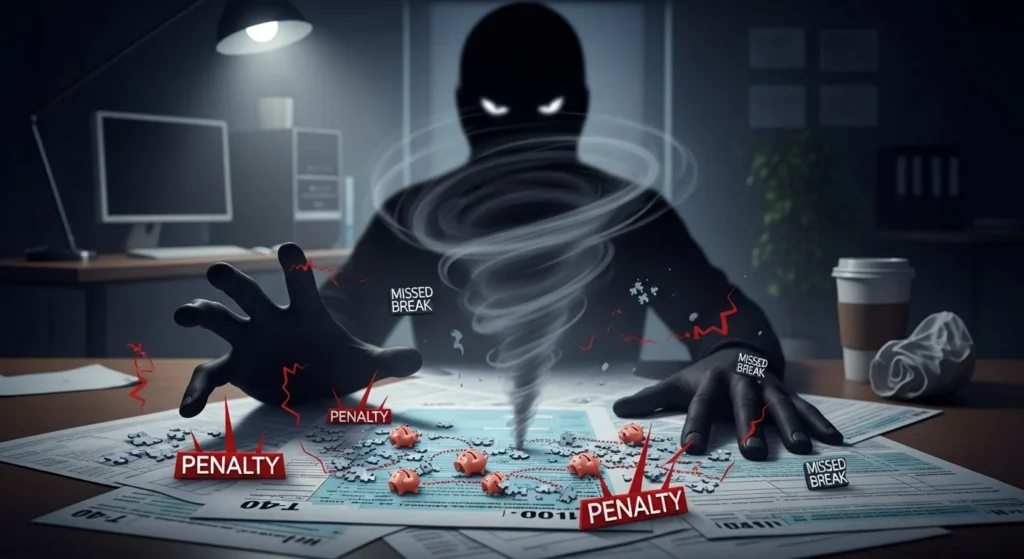 Why Waiting Too Long on Taxes Triggers Hidden Penalties, Missed Breaks, and Stress